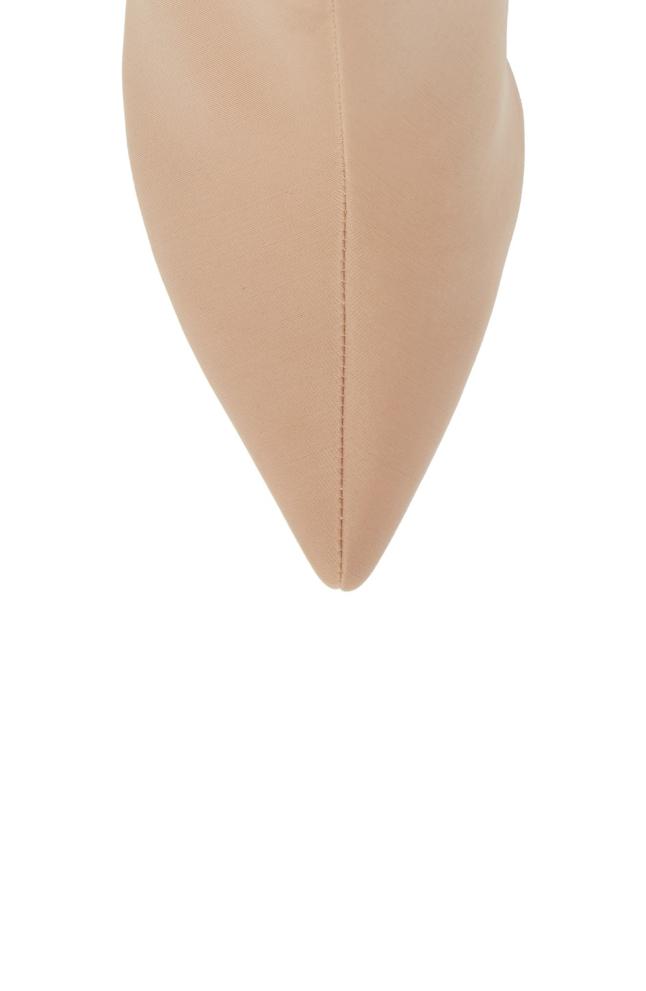 Coma Stretch Bootie, Alternate, color, BEIGE FABRIC