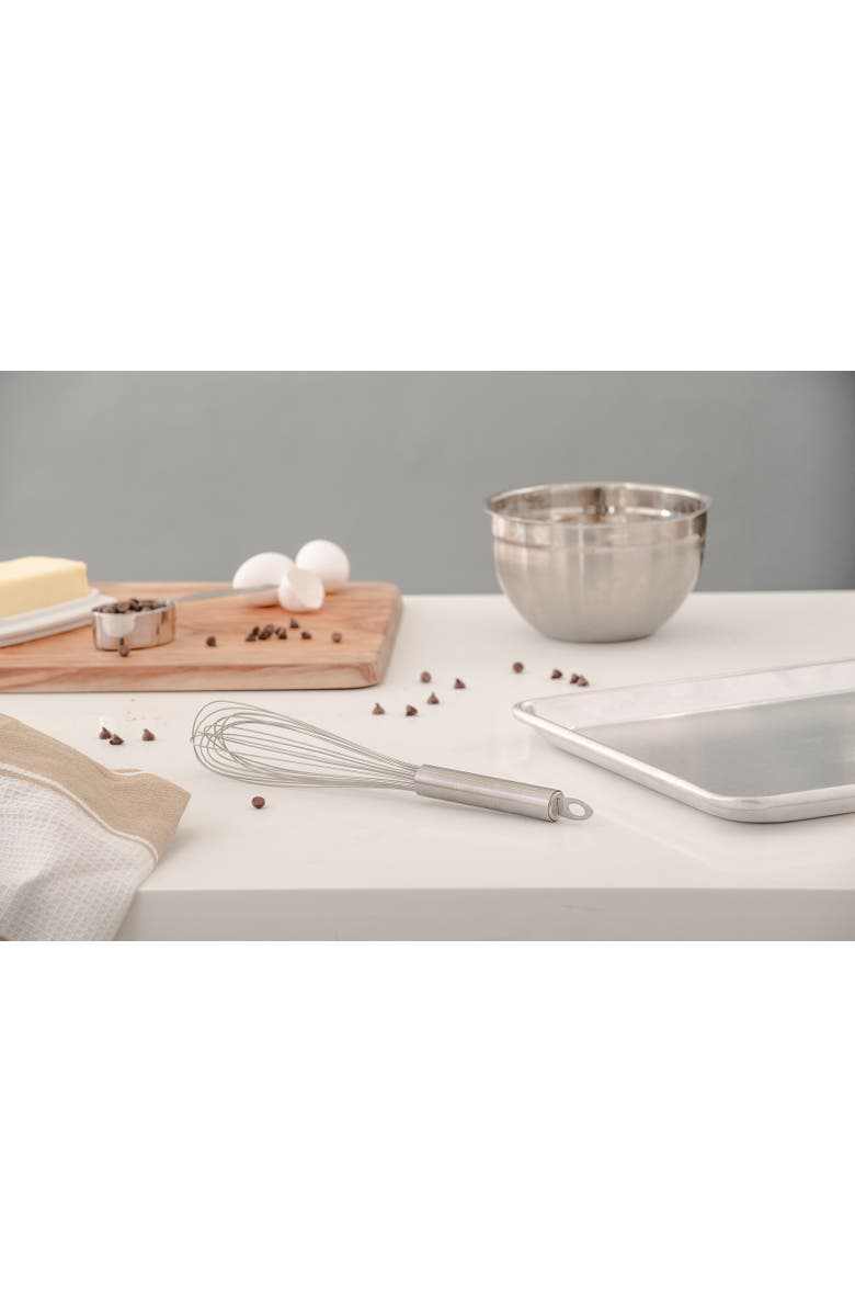 CUISIPRO 12 Inch Stainless Steel Egg Whisk, Alternate, color, Silver