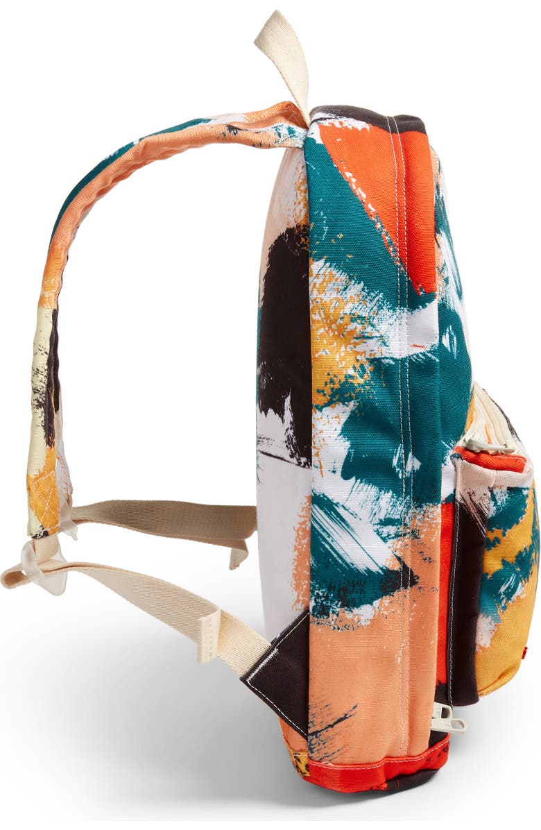 STATE Bags Brushstroke Slim Lorimer Water Resistant Canvas Backpack, Alternate, color,