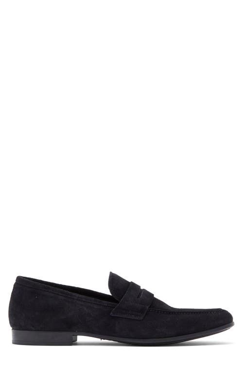 To Boot New York Merrill Penny Loafer In Camoscio Blue