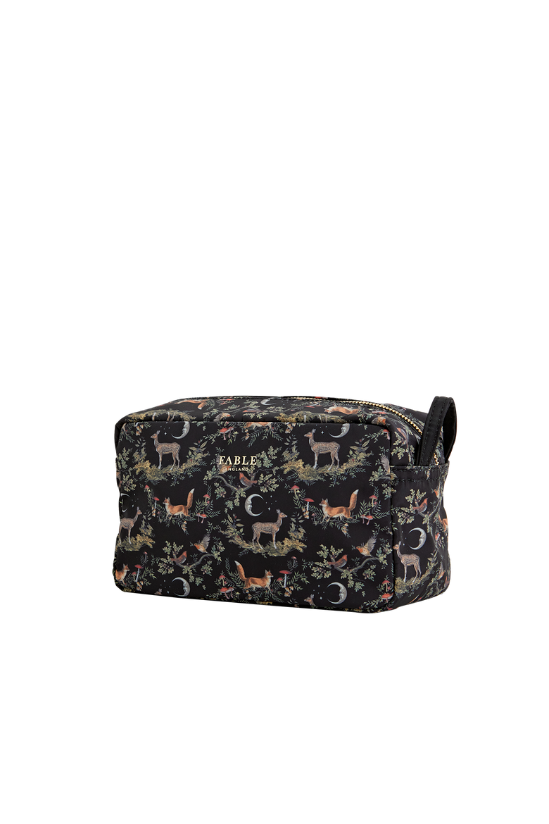 A Night's Tale Woodland Pouch Black, Alternate, color, Black