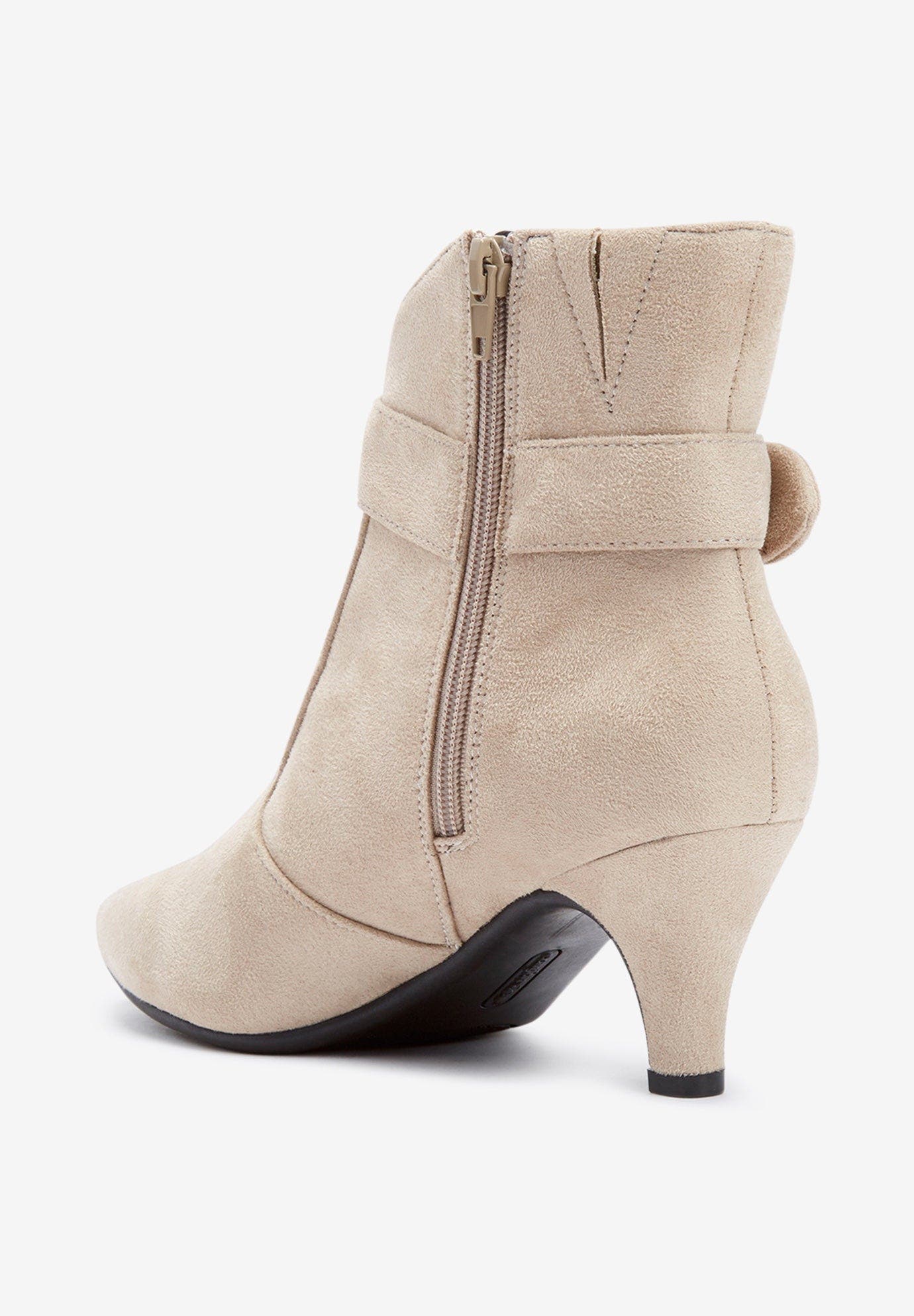 Comfortview The Corrine Bootie, Alternate, color, Black