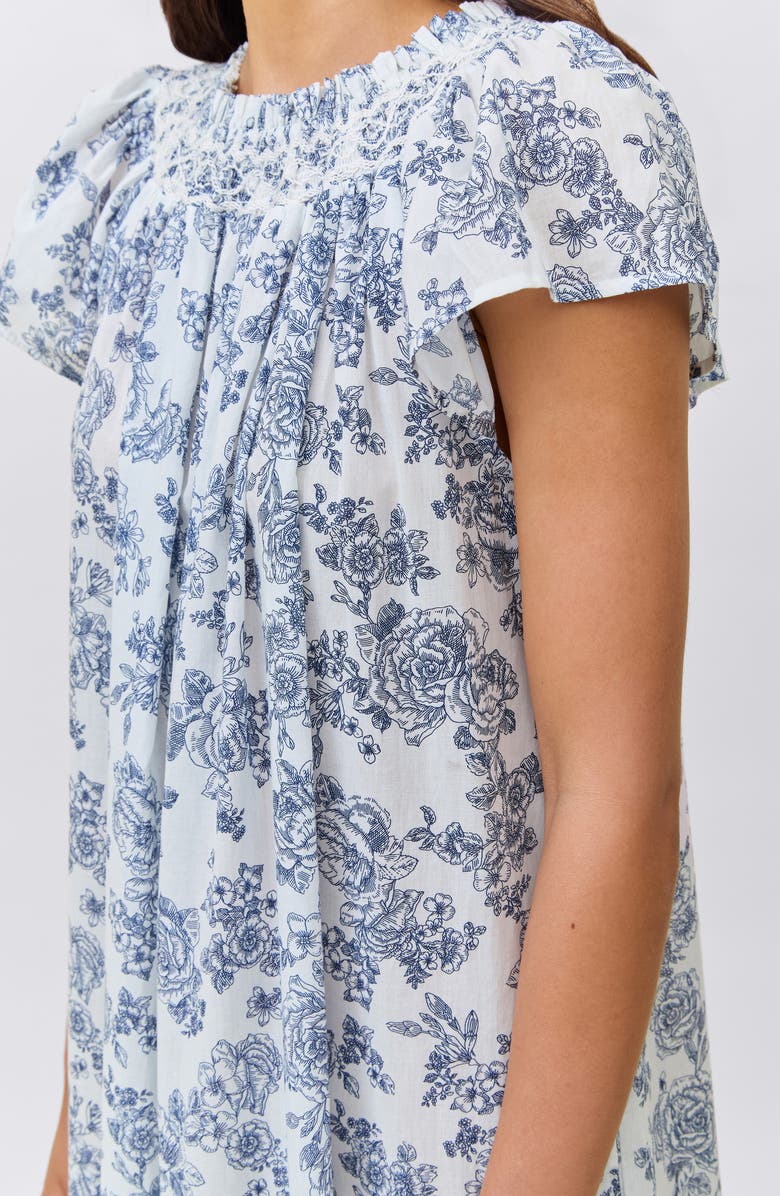 Papinelle Nostalgia Maxi Nightgown, Alternate, color, White