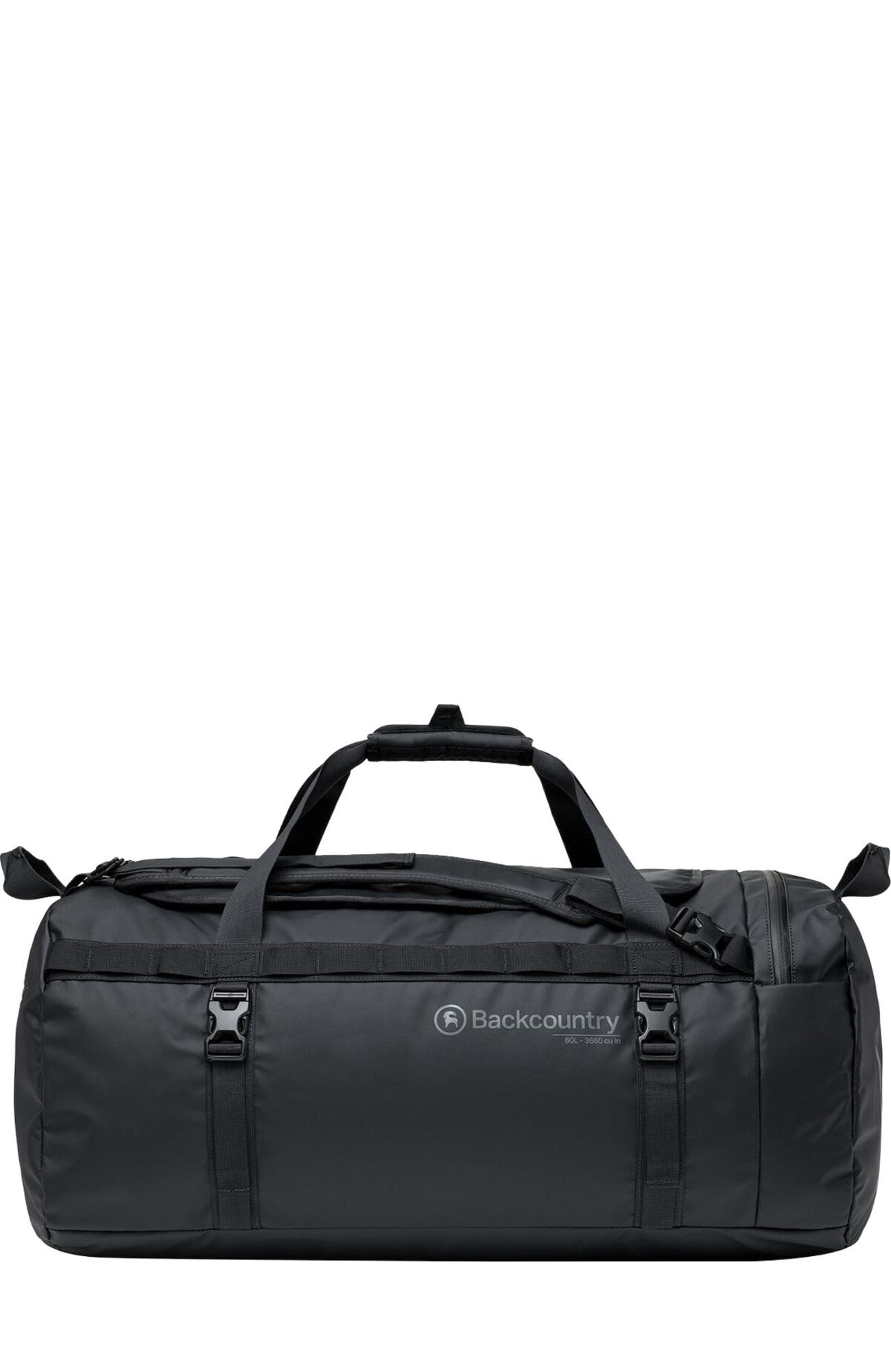 Backcountry All Around 60L Duffel, Main, color, Black