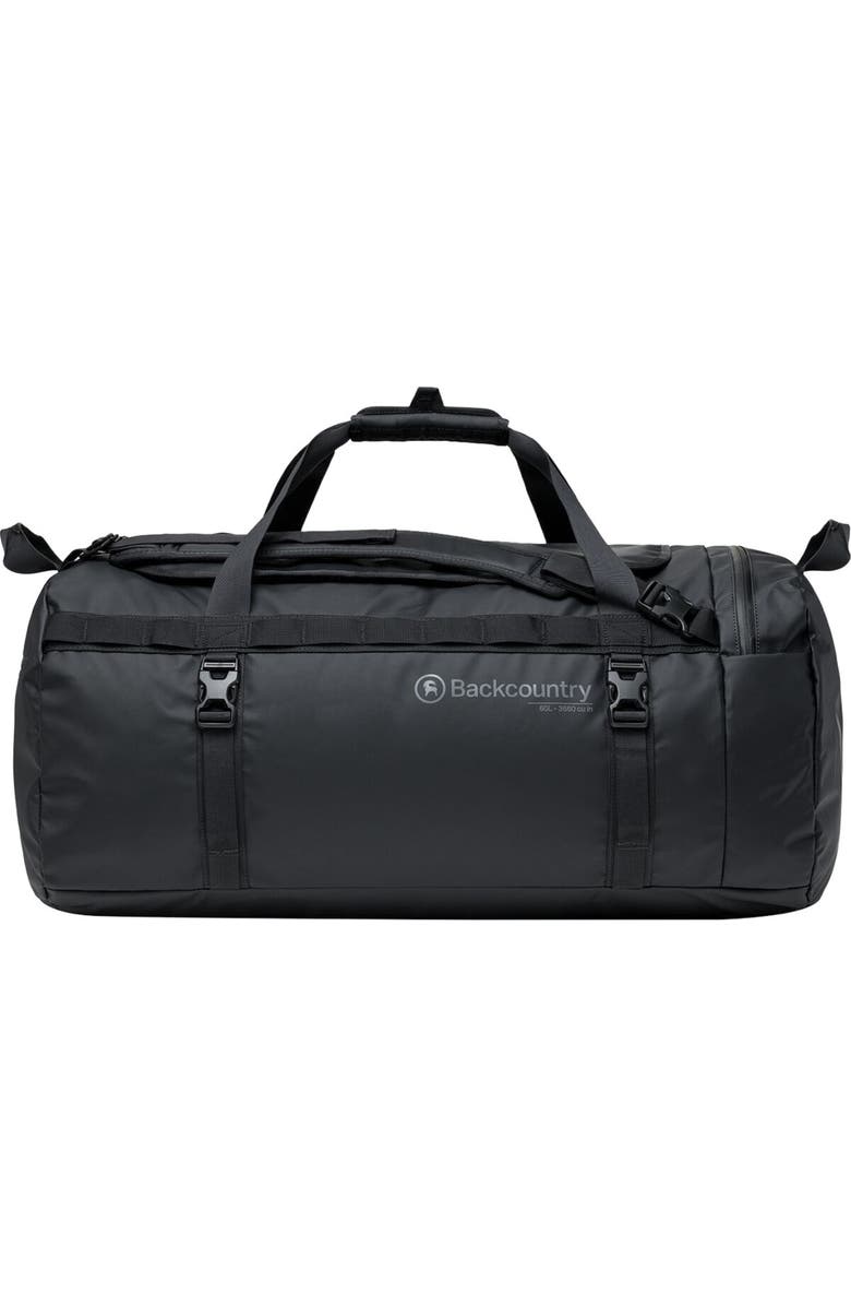Backcountry All Around 60L Duffel, Main, color, Black