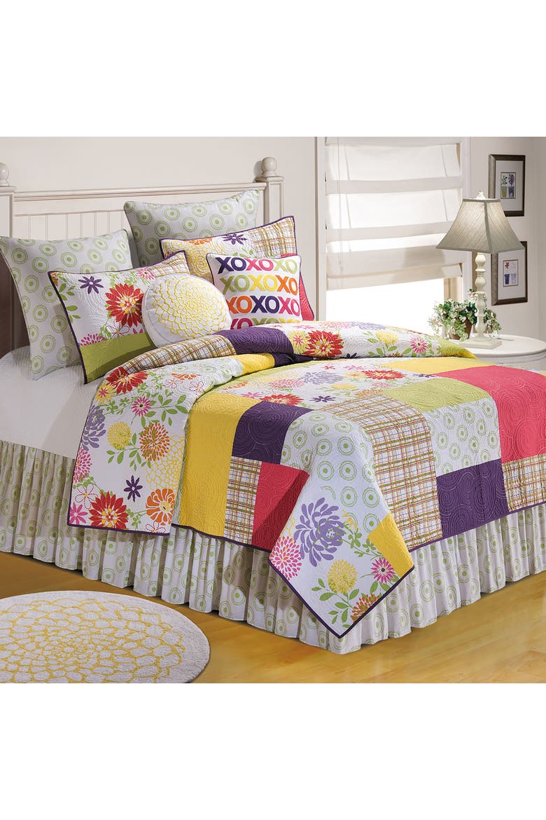 Macie Quilt, Main, color, Purple