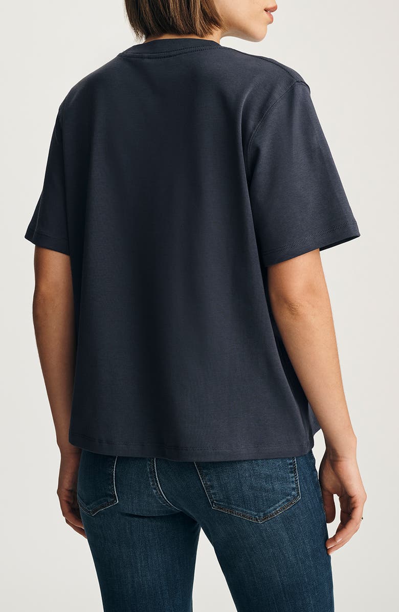 Mavi Jeans Logo Embroidered Crewneck T-Shirt, Alternate, color, 