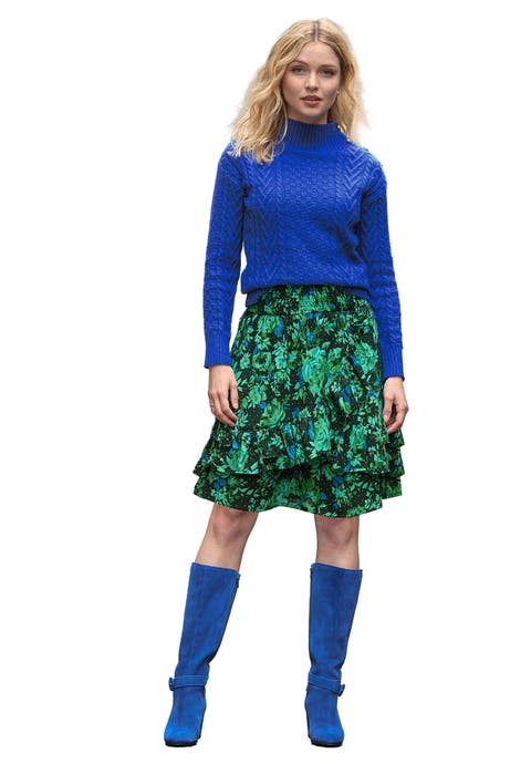 Flowy Ruffle Skirt (Plus)