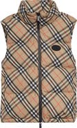 Burberry Harter Check Down Puffer Vest