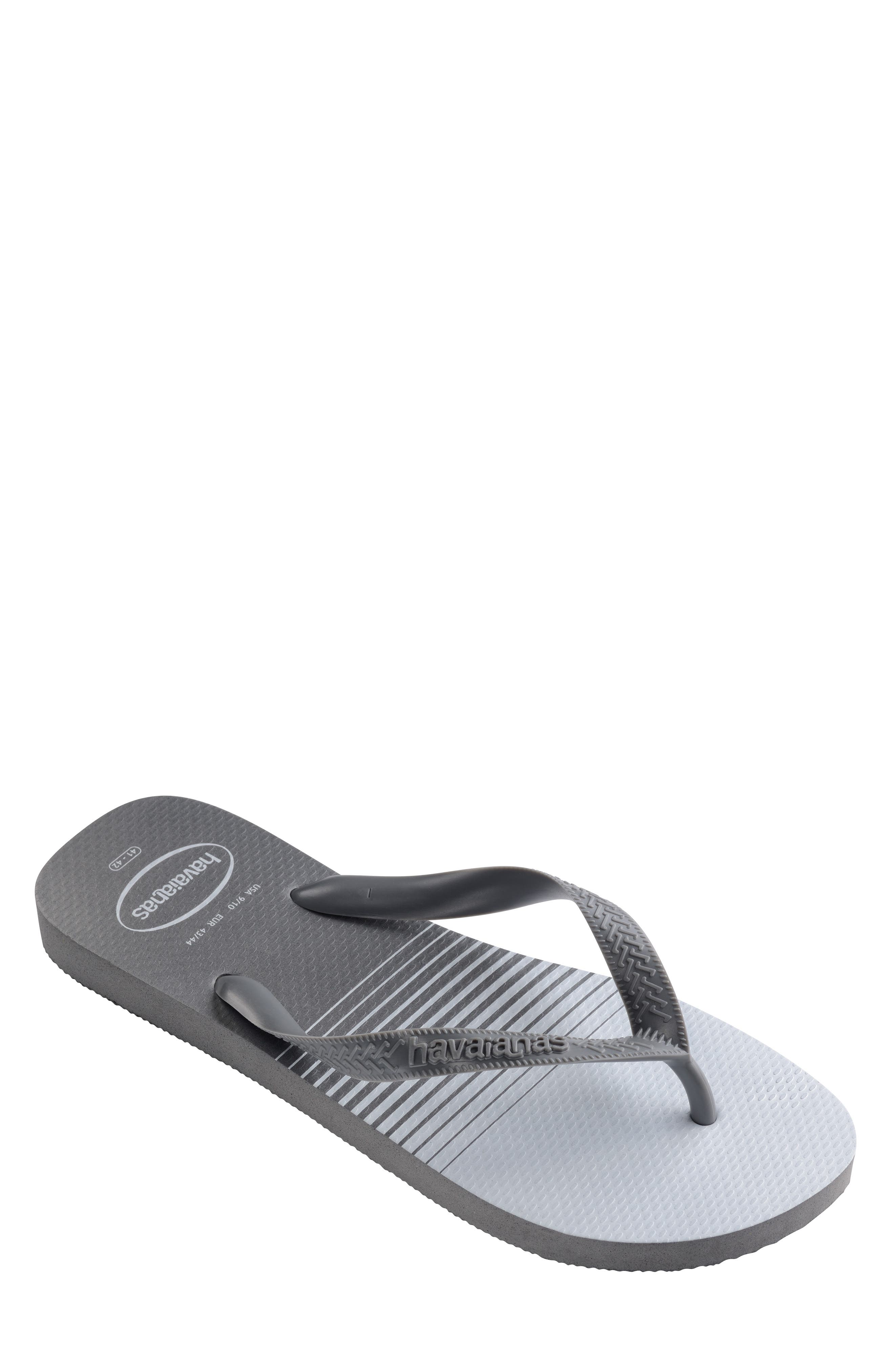 Top Basic Flip Flop, Alternate, color, STEEL GREY/ STEEL GREY