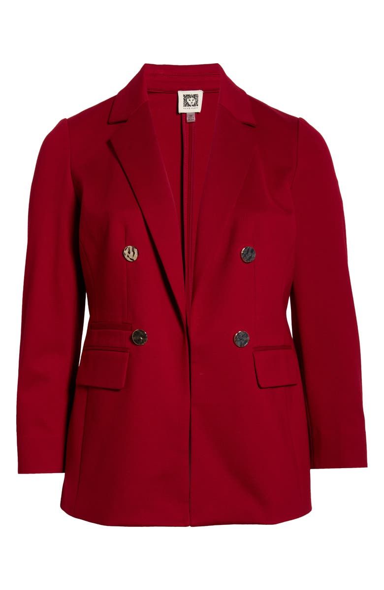 Anne Klein Slash Pocket Pants, Alternate, color, Titan Red