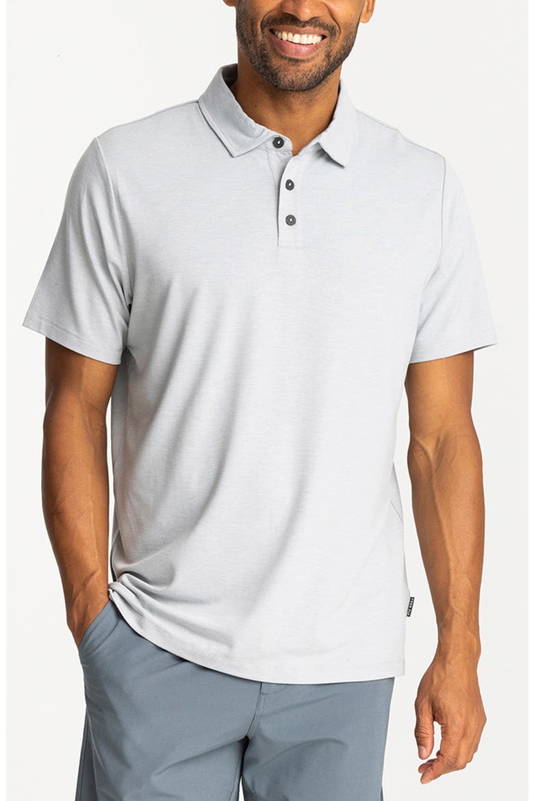 Flex Polo II, Main, color, HEATHER ASPEN GREY