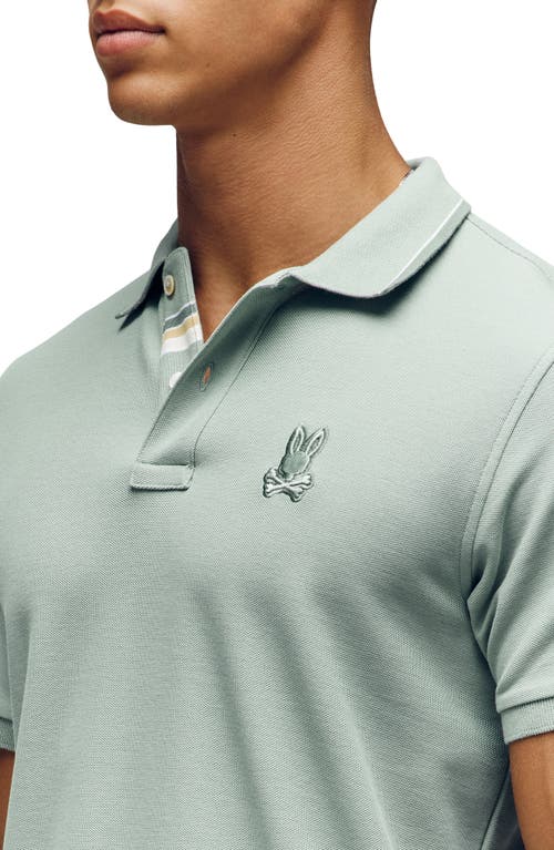 Psycho Bunny Fenley Piqué Polo In Green
