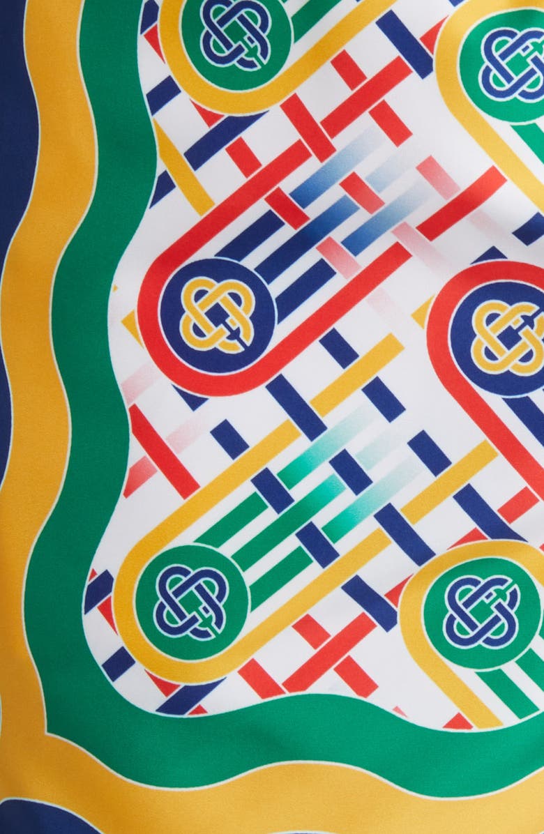 Casablanca Print Swim Trunks, Alternate, color, 