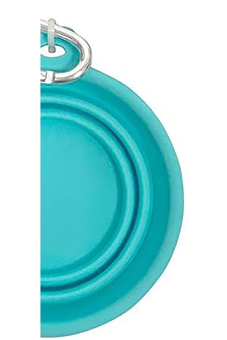 Silicone Travel Bowl For Dogs & Cats Xsmall, 7oz, Alternate, color, Multicolored