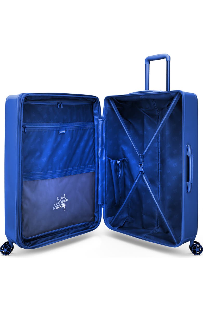 Vacay Radiant Elements Blues 22" Hardside Spinner Suitcase, Alternate, color,