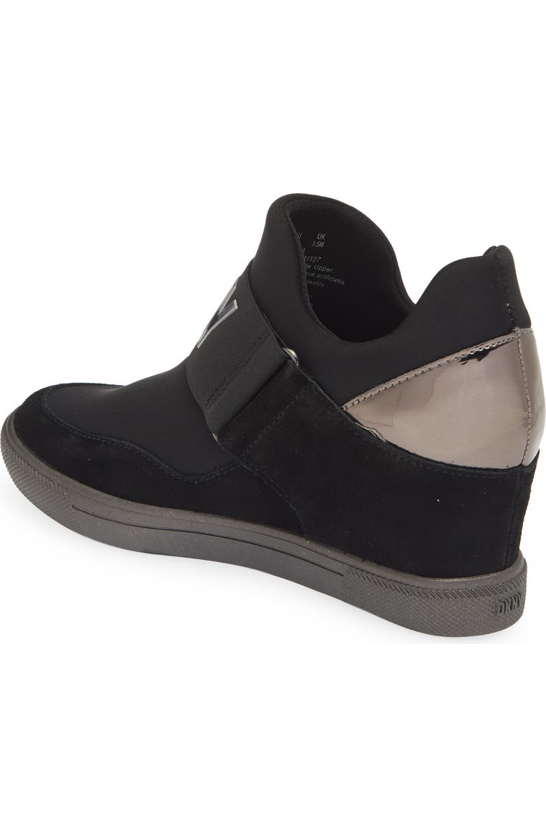 DKNY Cosmos Wedge Sneaker, Alternate, color,