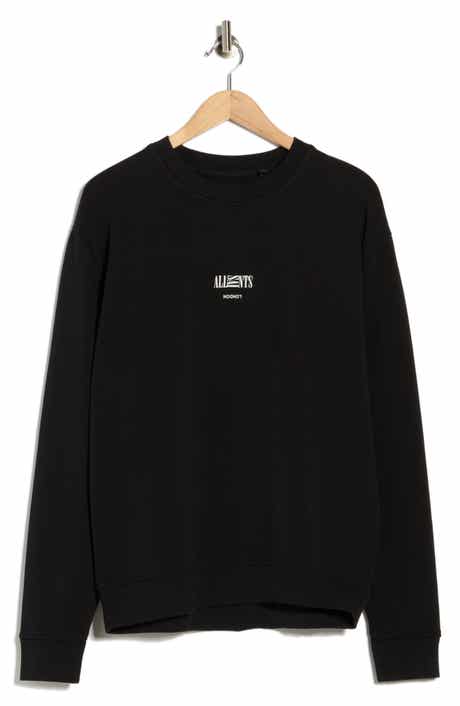 AllSaints Burman Crewneck Cotton Sweatshirt