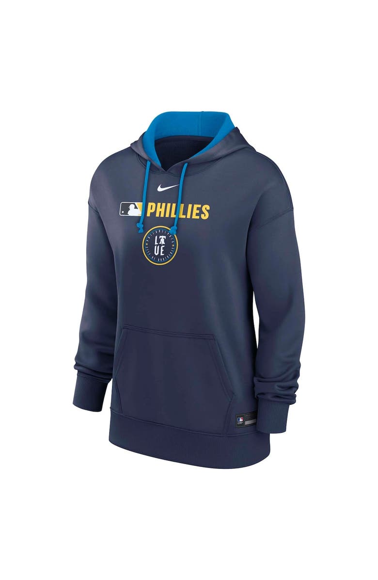 Nike Women's Nike Royal Philadelphia Phillies Authentic Collection City Connect Performance Pullover Hoodie, Alternate, color, Royal