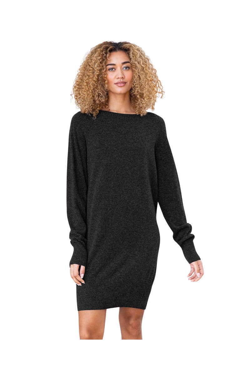Celtic & Co. Supersoft Slouch Dress, Main, color, Charcoal