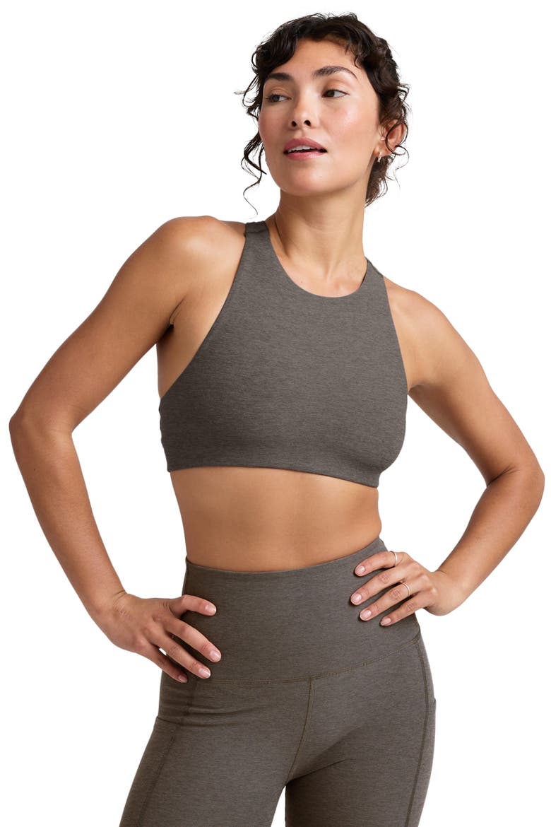 Refocus Sports Bra, Alternate, color, TRUE GRAY HEATHER