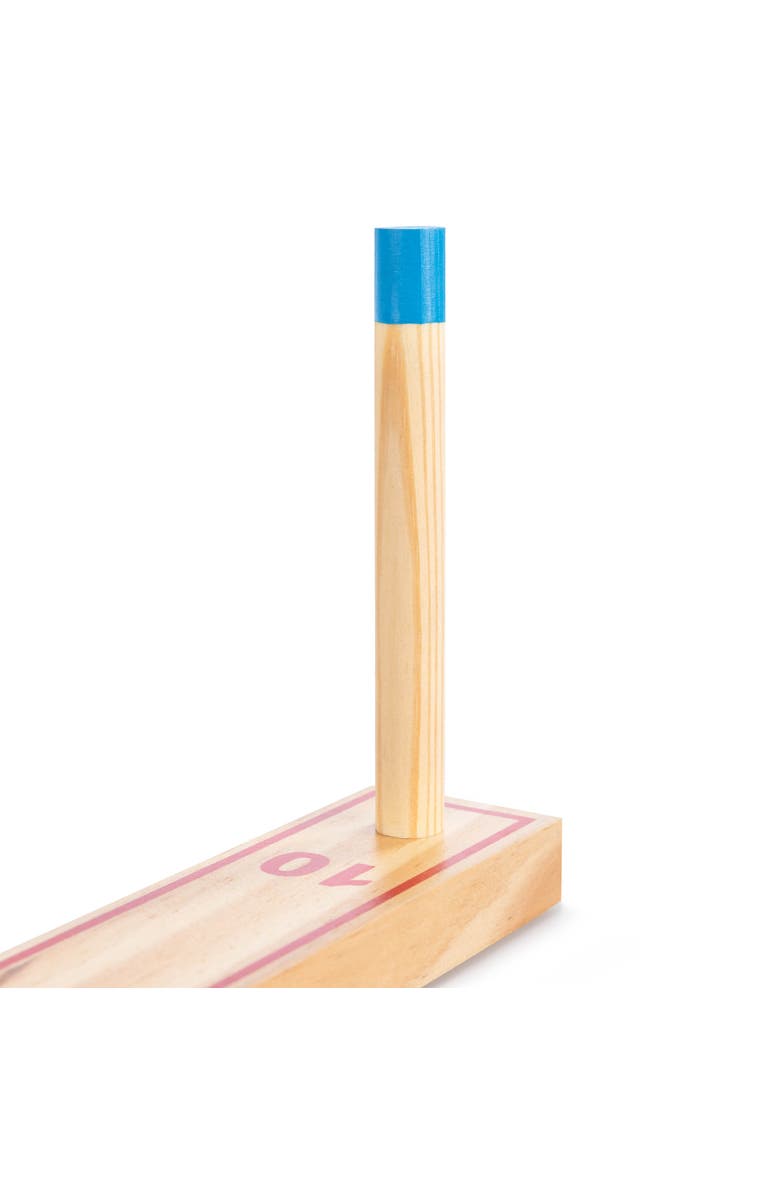 Grasshopper Games Ring Toss Classic Wood Game, Age 3+, Alternate, color, Multicolored