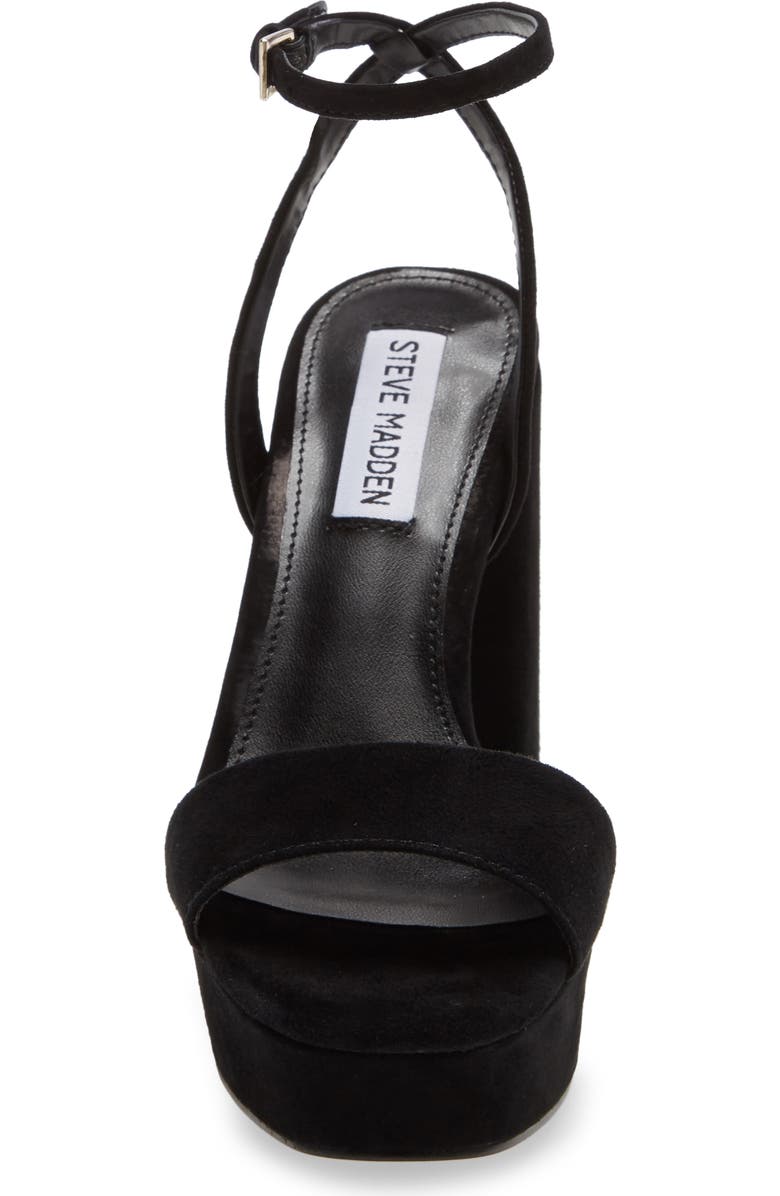 Steve Madden Lessa Platform Ankle Strap Sandal, Alternate, color,