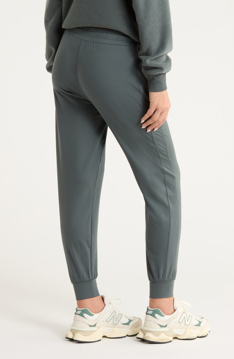 Zella Move In Pocket Joggers, Alternate, color, Green Urban