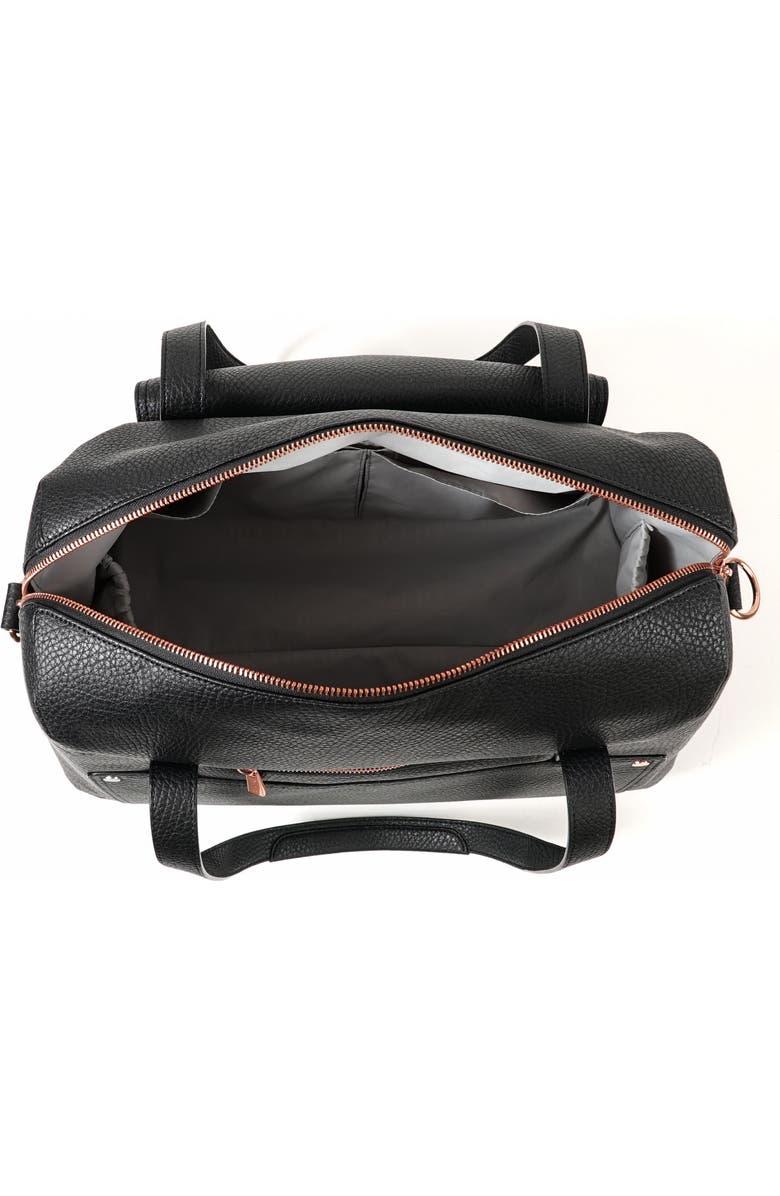 JuJuBe Ju-Ju-Be Ever Collection Wherever Faux Leather Weekend Diaper Bag, Alternate, color,