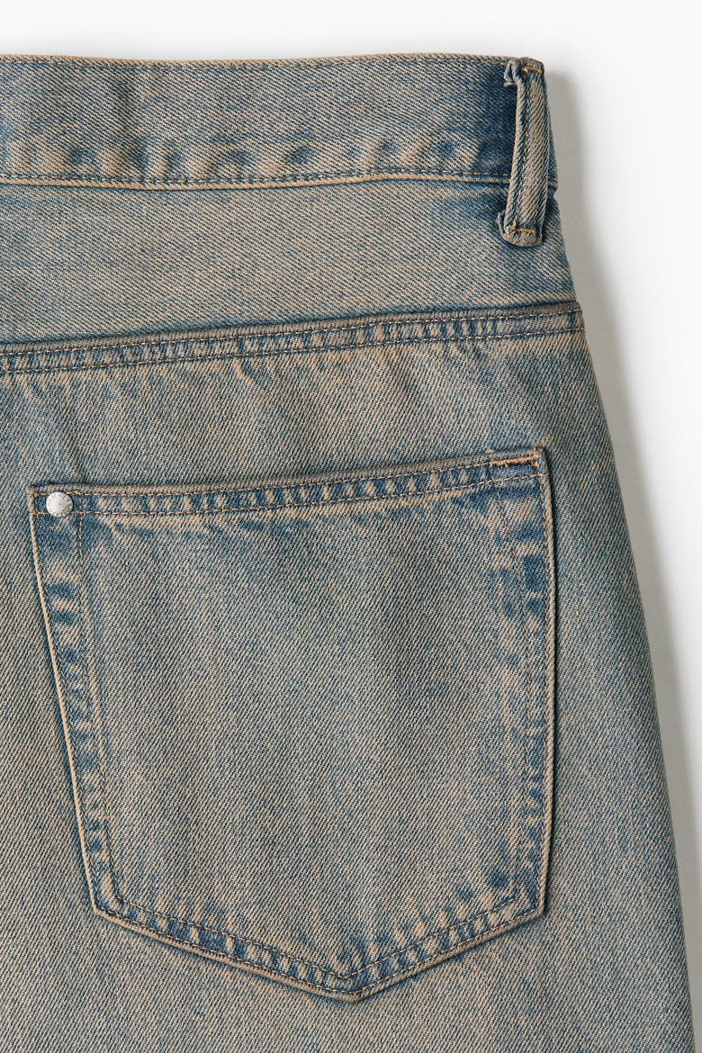 Baggy Jeans, Alternate, color, Washed light denim blue
