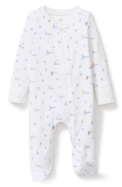 Two-Way Zip Pima Cotton Footie