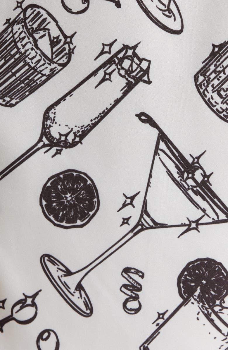 KILO BRAVA Satin Mini Slip, Alternate, color, Winter Cocktails