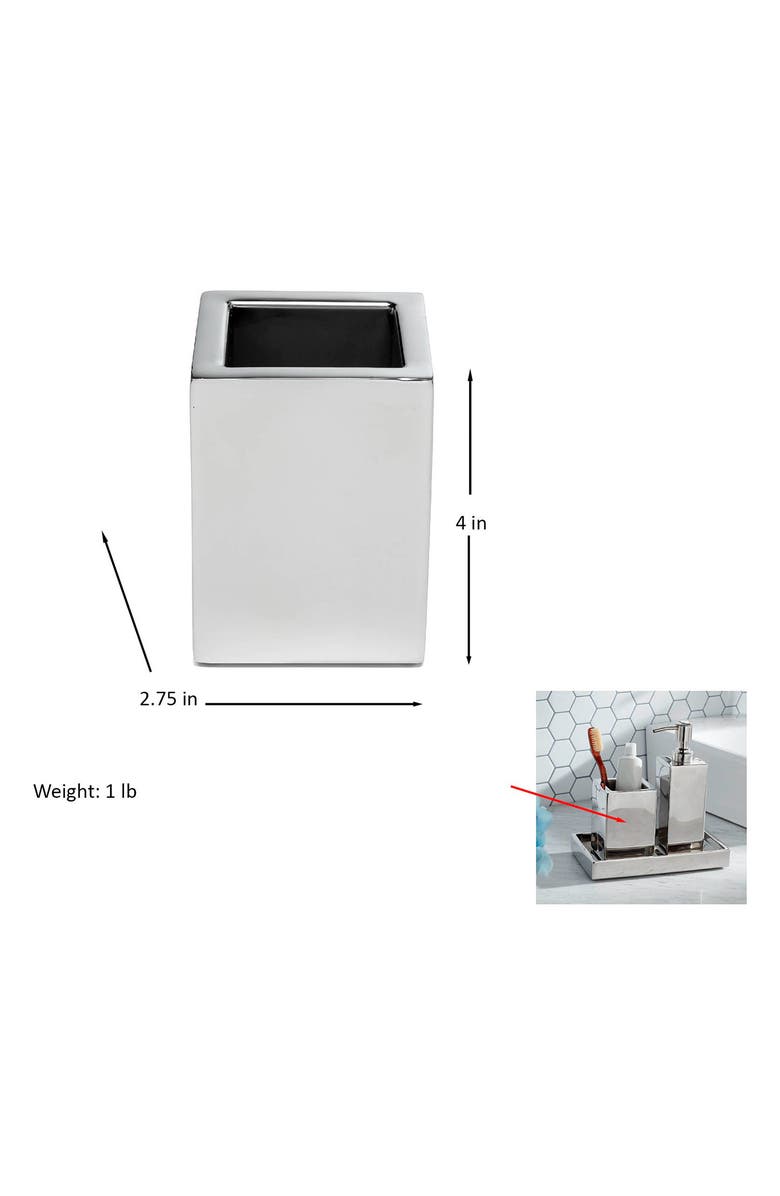 ROSELLI TRADING COMPANY Stainless Steel Tumbler, Alternate, color, Silver