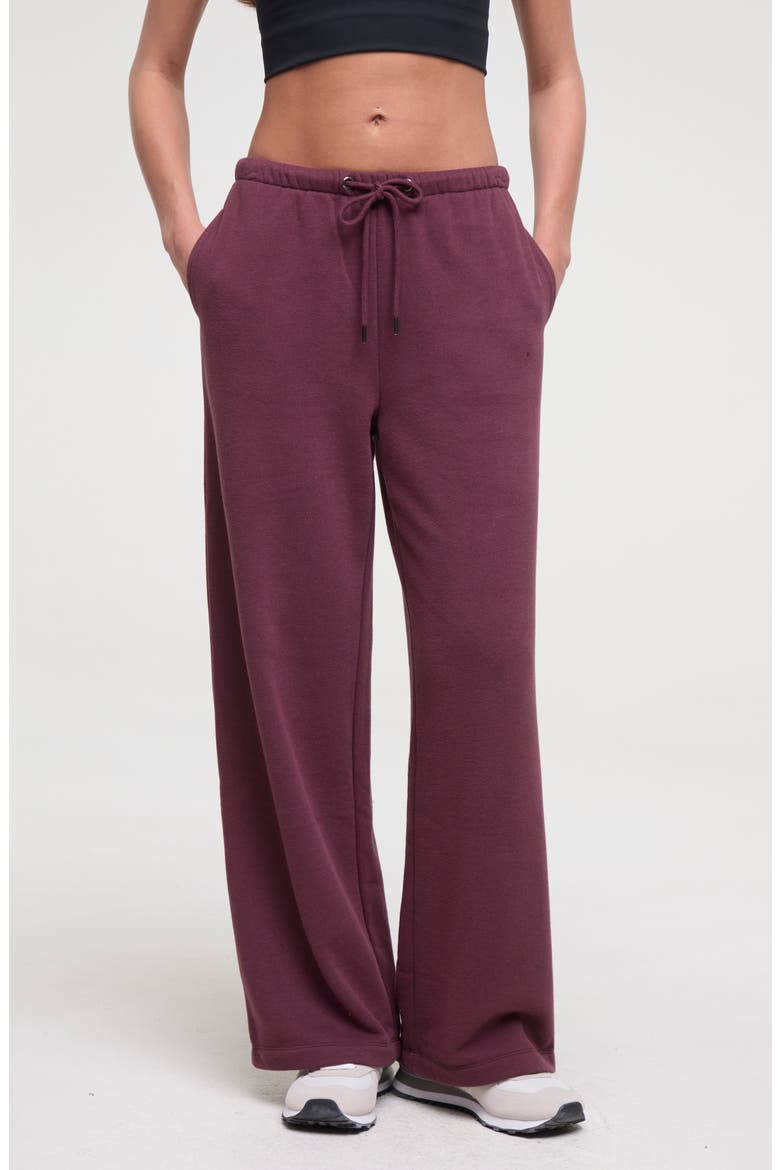 Lindy Wide Leg Pants, Main, color, VINEYARD WINE