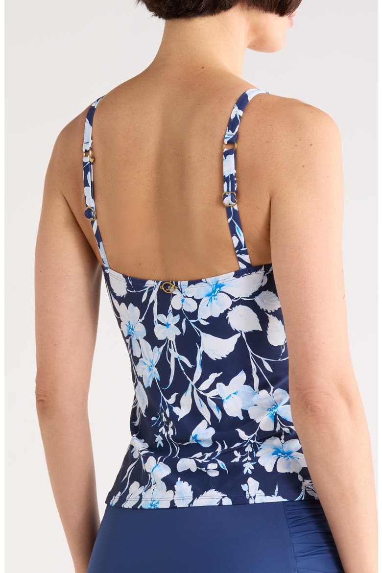 Eden Cami Tankini Top, Alternate, color, PANTHEON BLUE