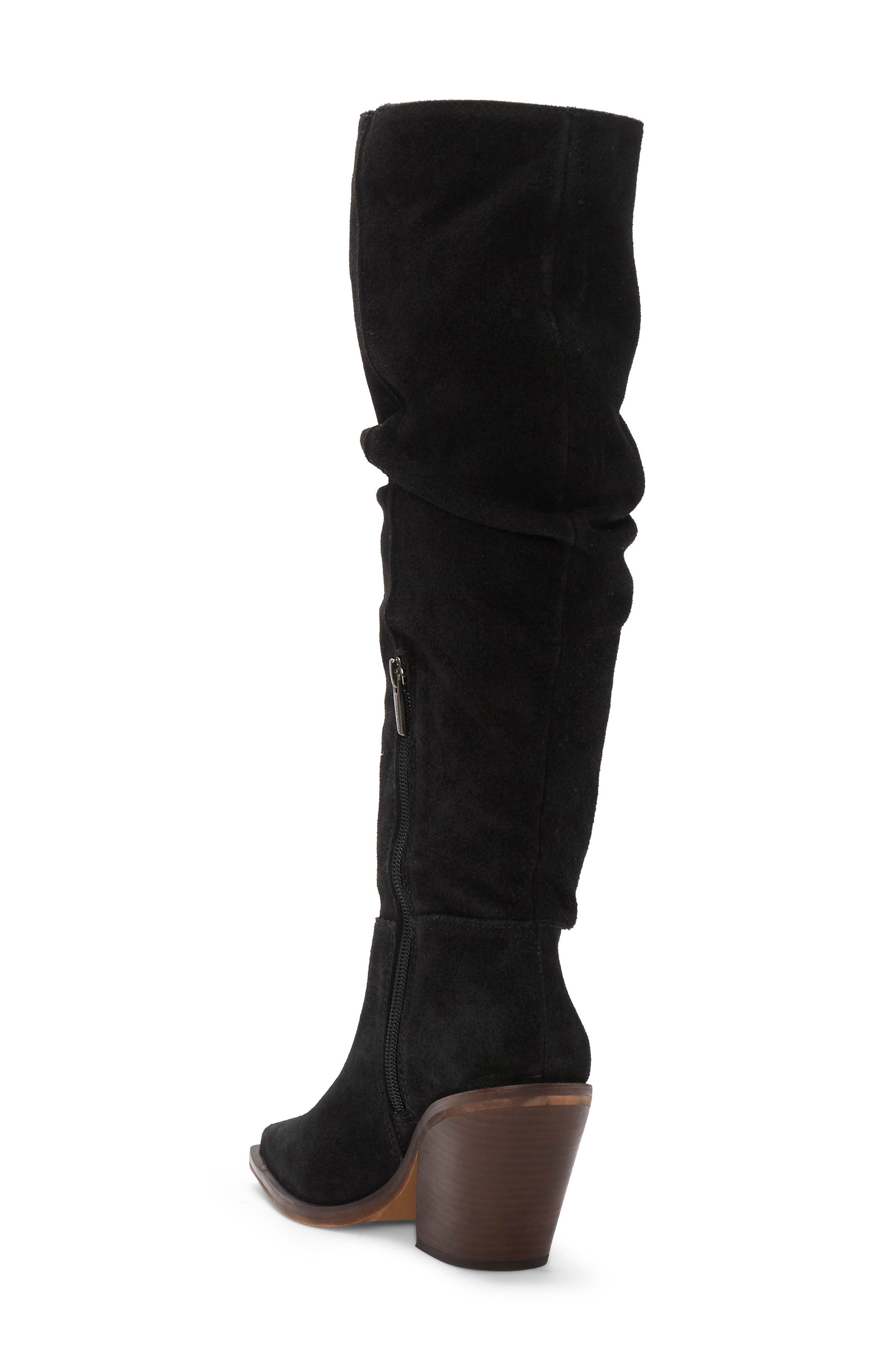 Alimber Knee High Booy, Alternate, color, BLACK