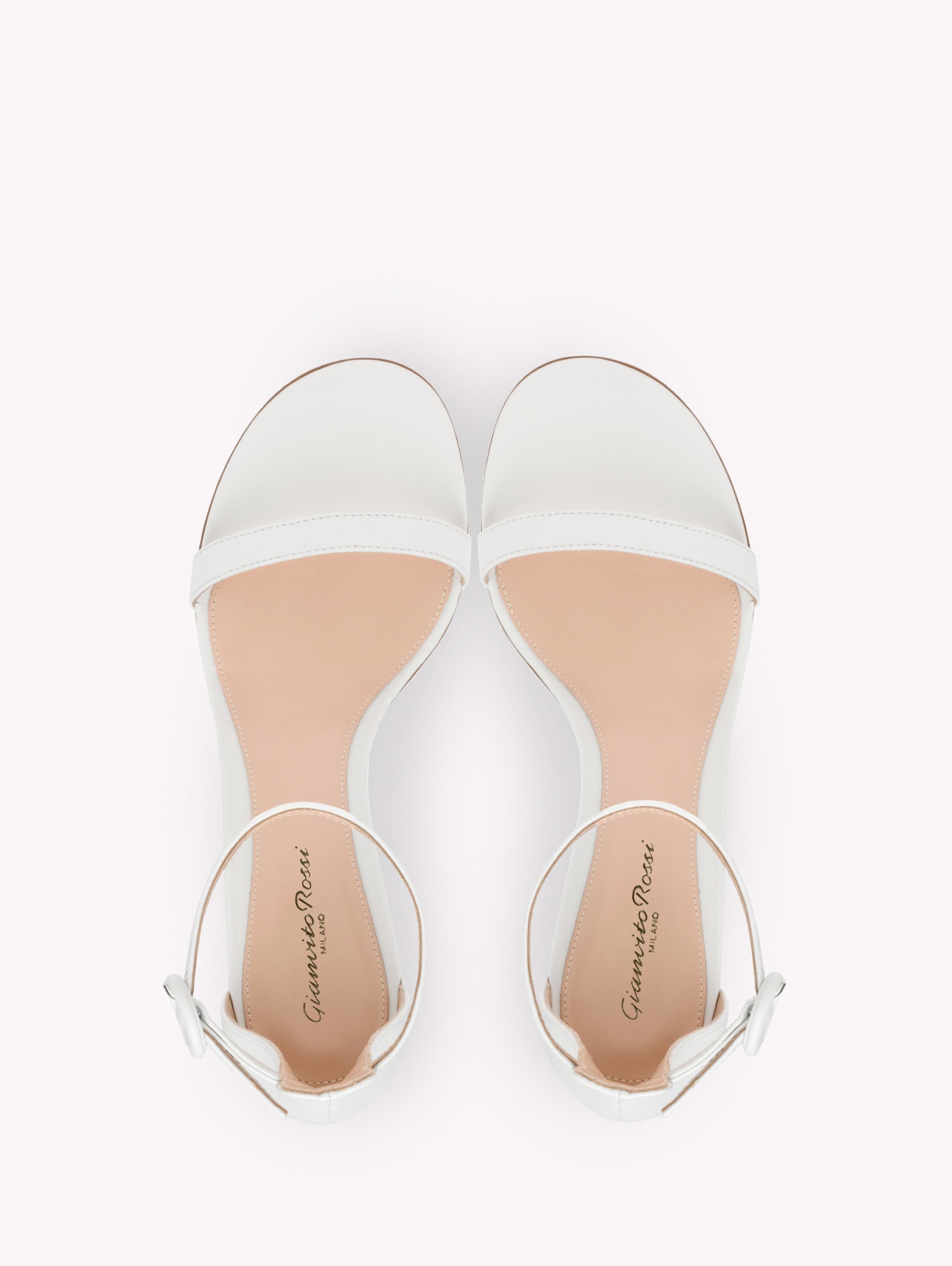 Gianvito Rossi Gaeta 45 Sandal, Alternate, color, White