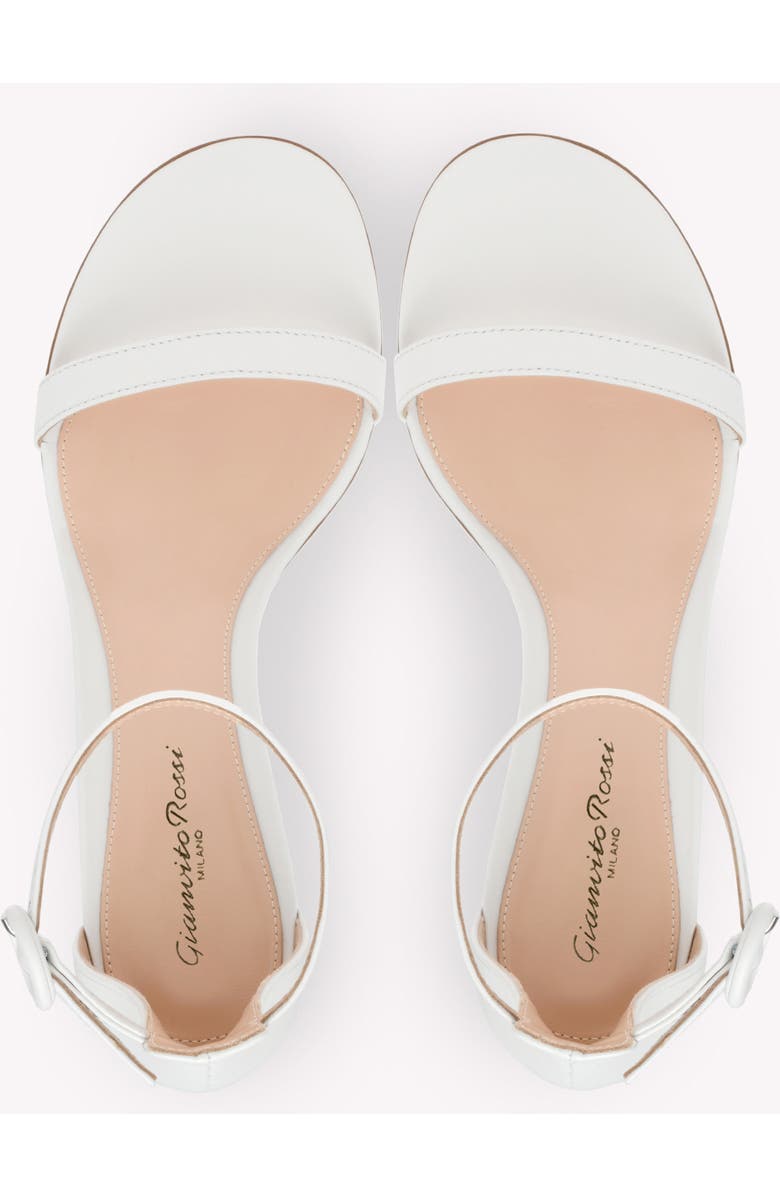 Gianvito Rossi Gaeta 45 Sandal, Alternate, color, White