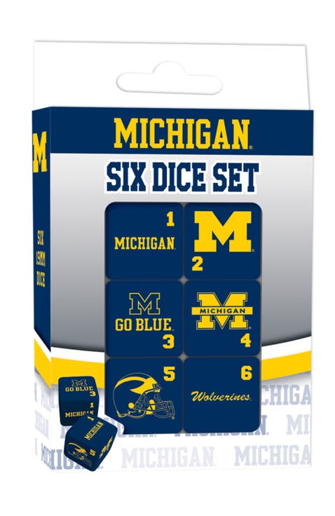 Michigan Wolverines Dice Set - 19mm