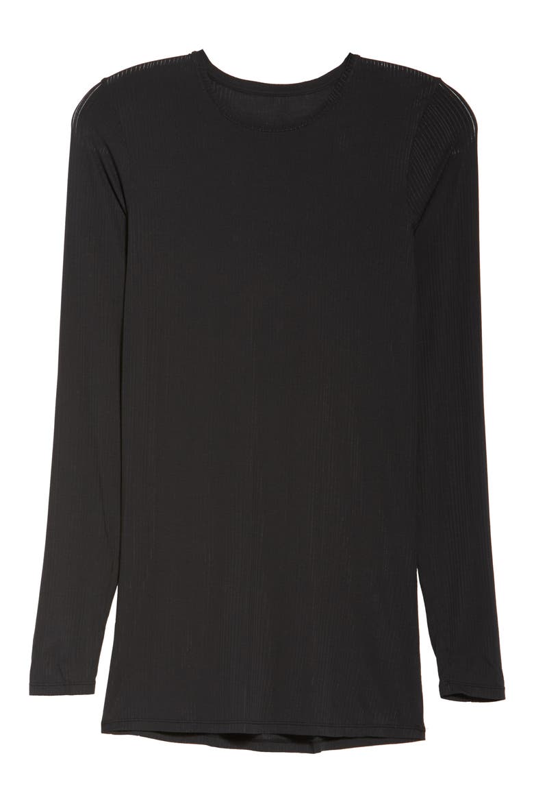 Whipped Long Sleeve, Alternate, color, BLACK
