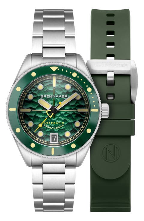 Challenger Automatic Bracelet Watch, 42mm