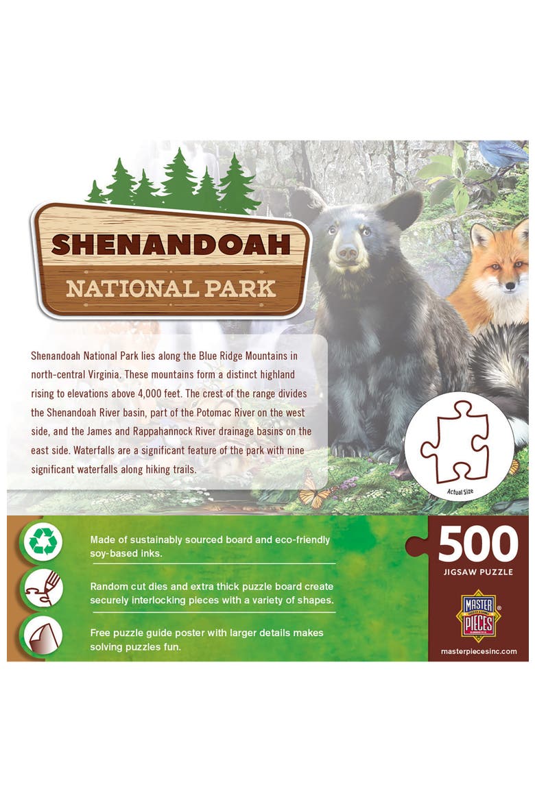 Shenandoah 500 Piece Jigsaw Puzzle, Alternate, color, Multicolor