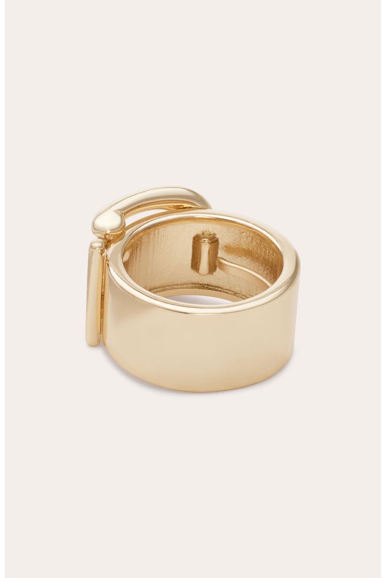 Emelia Buckle Ring, Alternate, color, GOLD