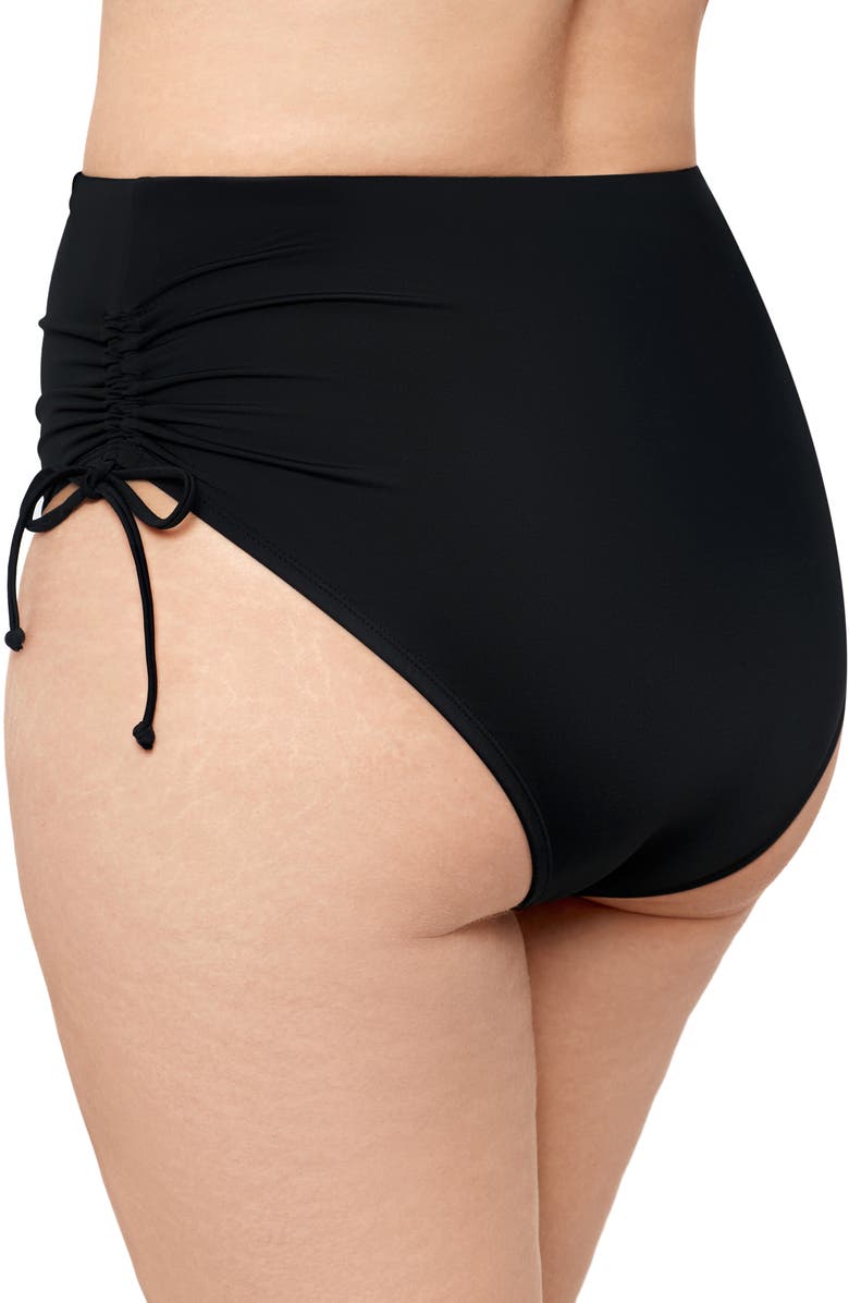 S3 Apparel Cinch High Waist Adjustable Bottoms, Alternate, color, Onyx Black