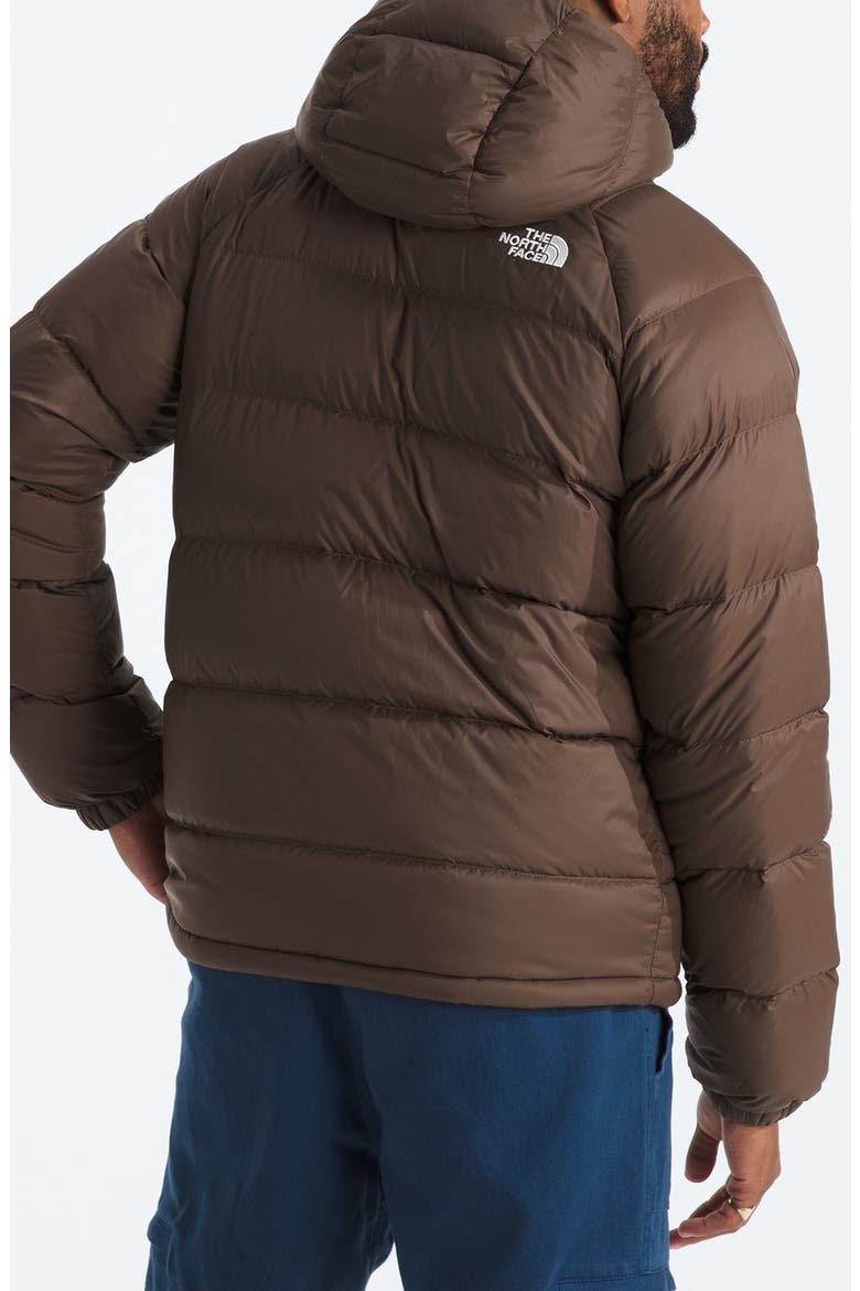 Hydrenalite 600 Fill Power Down Hooded Jacket, Alternate, color, SMOKEY BROWN