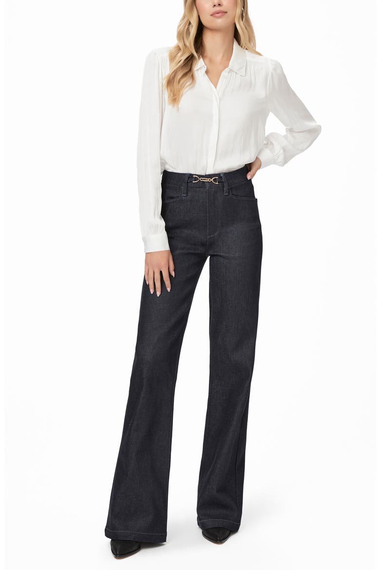 Leenah Clasp High Waist Wide Leg Jeans, Alternate, color, MONTECITO