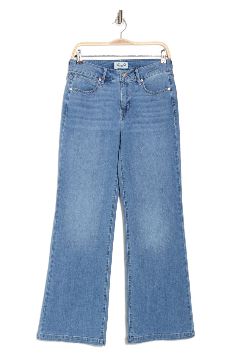 Seven7 Bella Wide Leg Jeans, Alternate, color, 
