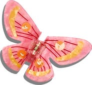 Solar Eclipse Emperor Silk Butterfly Hair Clip