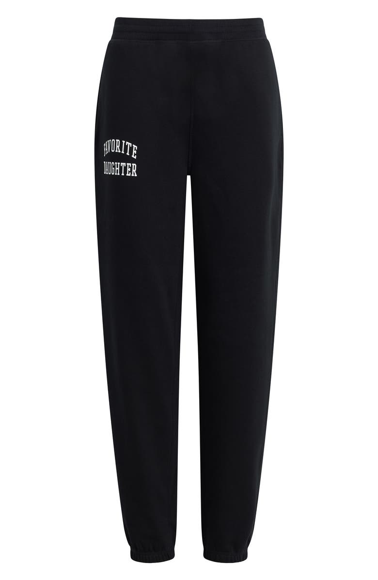 Favorite Daughter The Collegiate Joggers, Alternate, color, Black