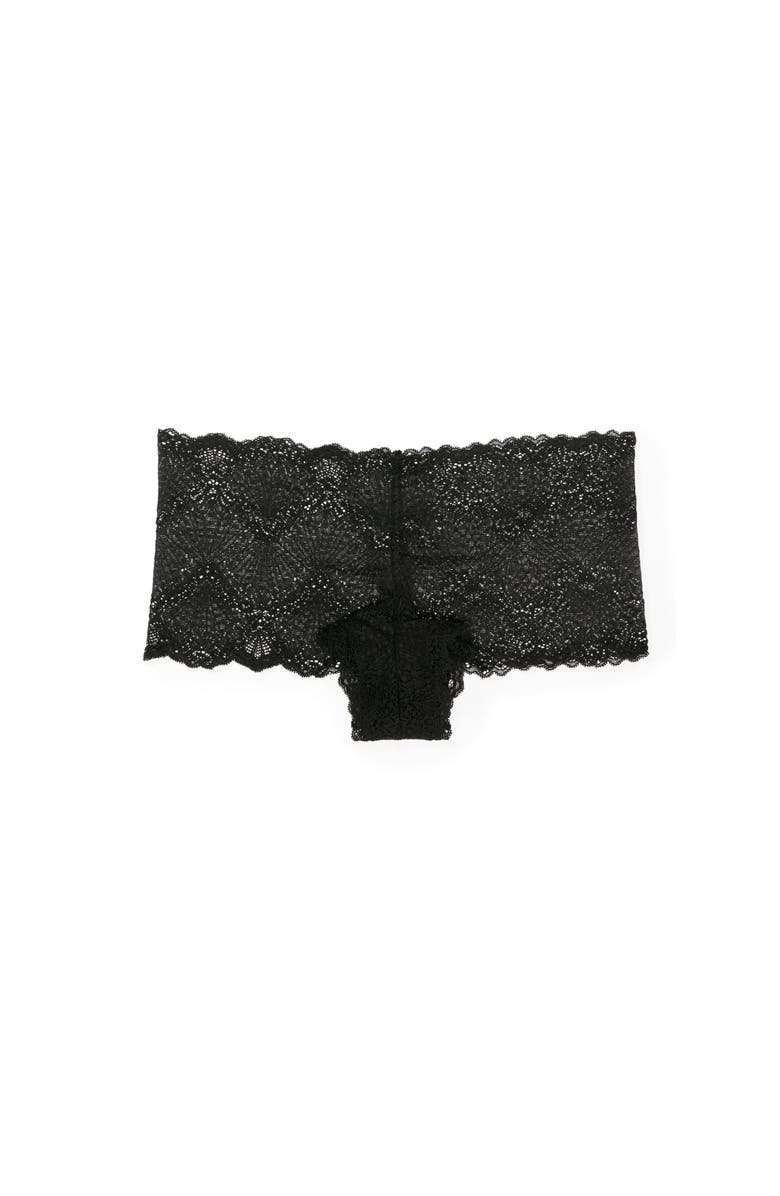 Adore Me Hannalee Cheeky Thong Panties, Main, color, Black
